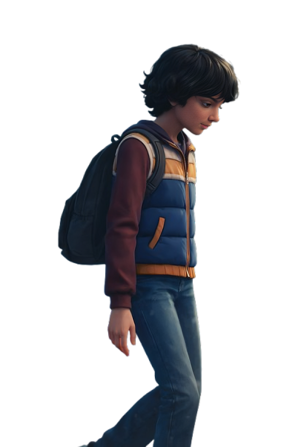 Mike Wheeler Stranger Things Tales Puffer Vest - Image 4